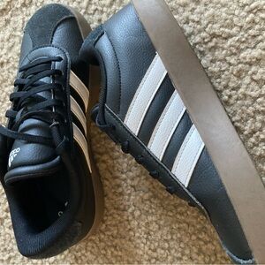 Adidas Black and White Sneakers